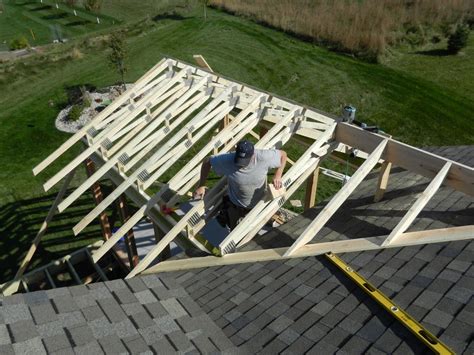 tying porch roof into existing